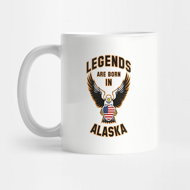 Legends are born in Alaska by Dreamteebox